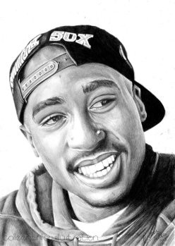tupac_shakur_drawing_by_colleen trillow